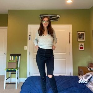 Black skinny jeans